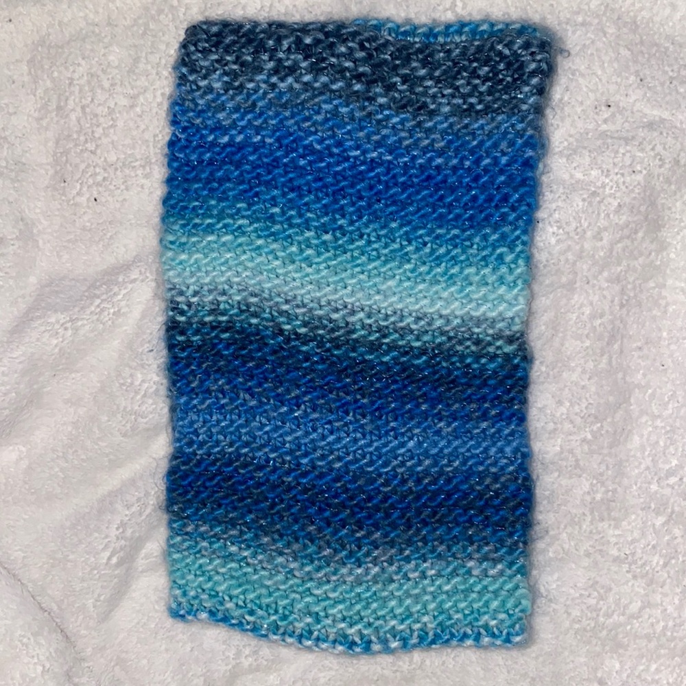 Cute hand knit scarf